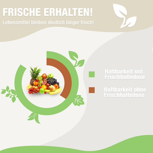 ATHLON TOOLS 4x 2L Frischhaltedosen-Set in Gastro-Qualität - 100% luftdicht und auslaufsicher -40 bis +100 Grad - für alle Lebensmittel - BPA-frei - Vorratsdosen für Kühlschrank [MADE IN EU]