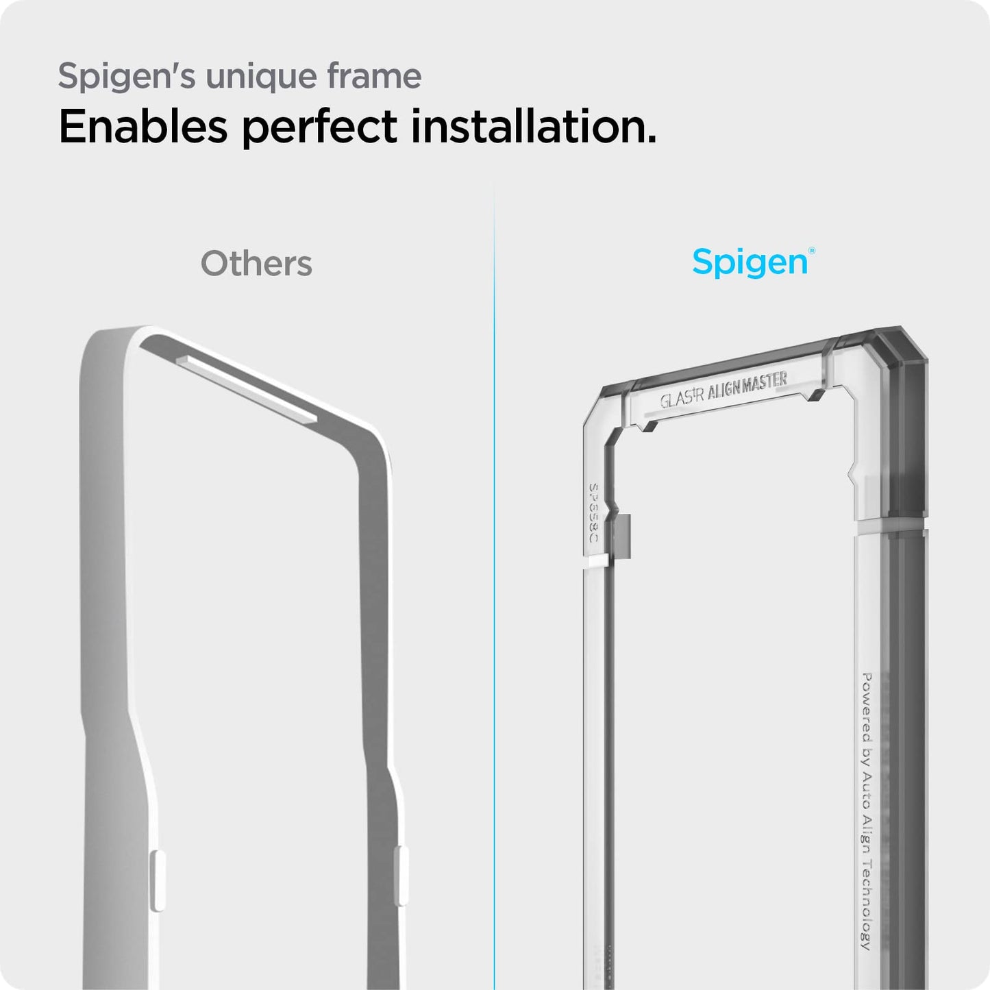 Spigen AlignMaster Schutzfolie kompatibel mit Samsung Galaxy S21 FE 5G, 2 Stück, Kratzfest, Hüllenfreundlich, Touch Reaktiv, 9H Härte Folie