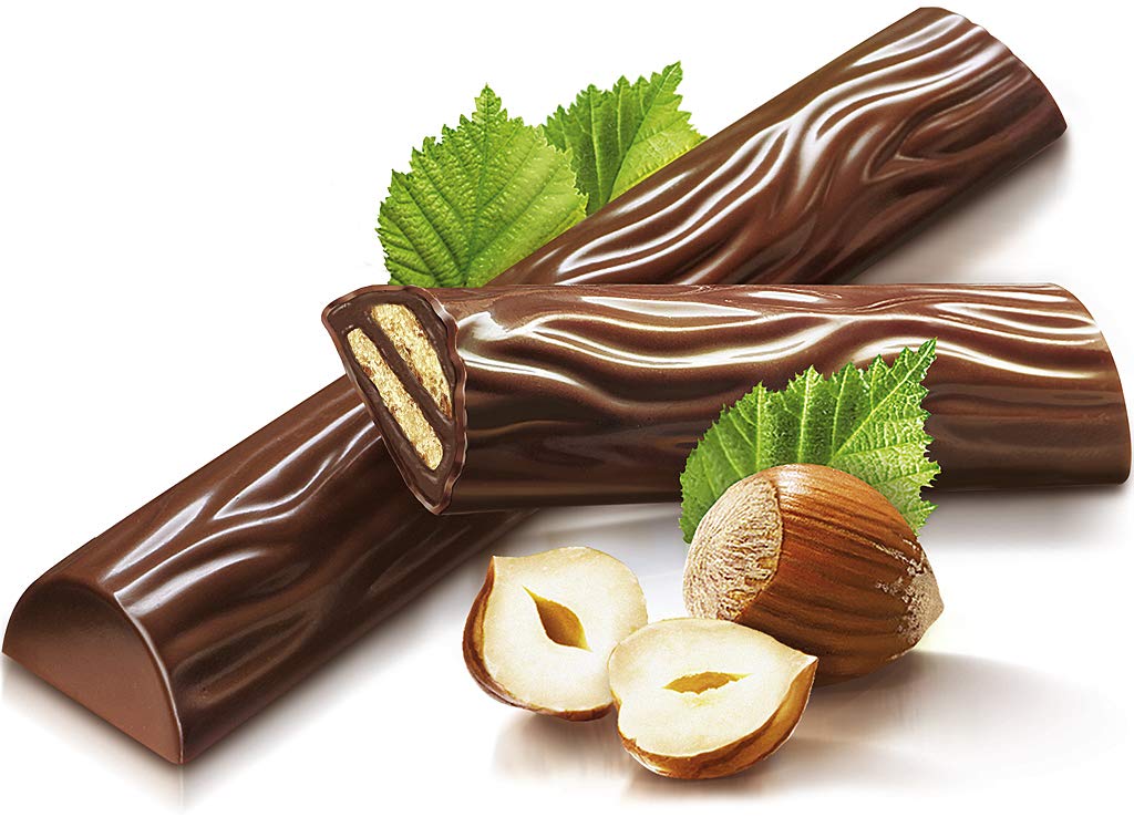 Ferrero Duplo Einzelriegel 40er-Pack, Knuspriger Klassiker mit Nugatcreme und Waffel in Vollmilchschokolade (40 x 18,2 g)