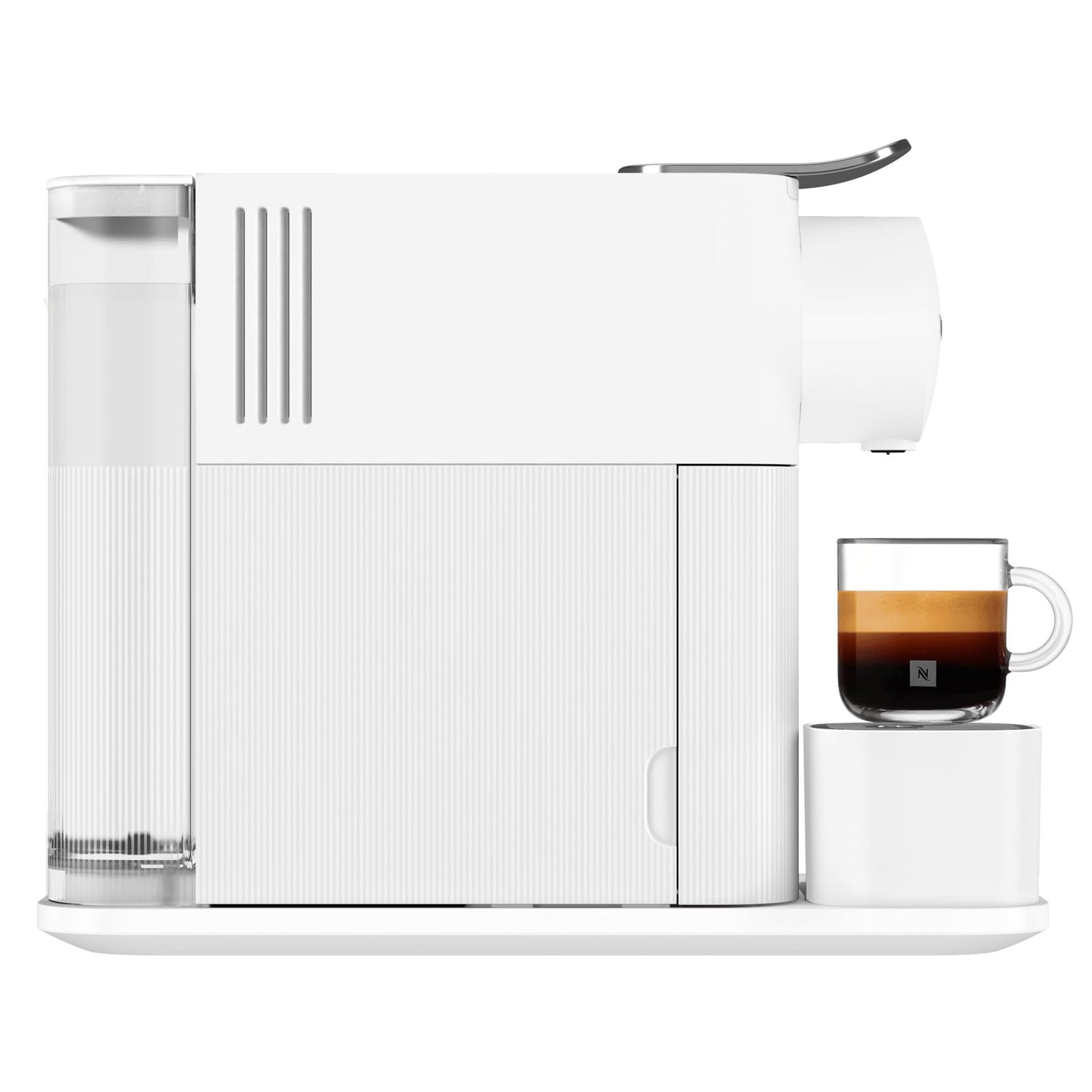 De’Longhi Nespresso Lattissima One Kapselmaschine, Porzellanweiß, EN510.W, One-Touch-Milchsystem, für Espresso, Cappuccino und Latte Macchiato