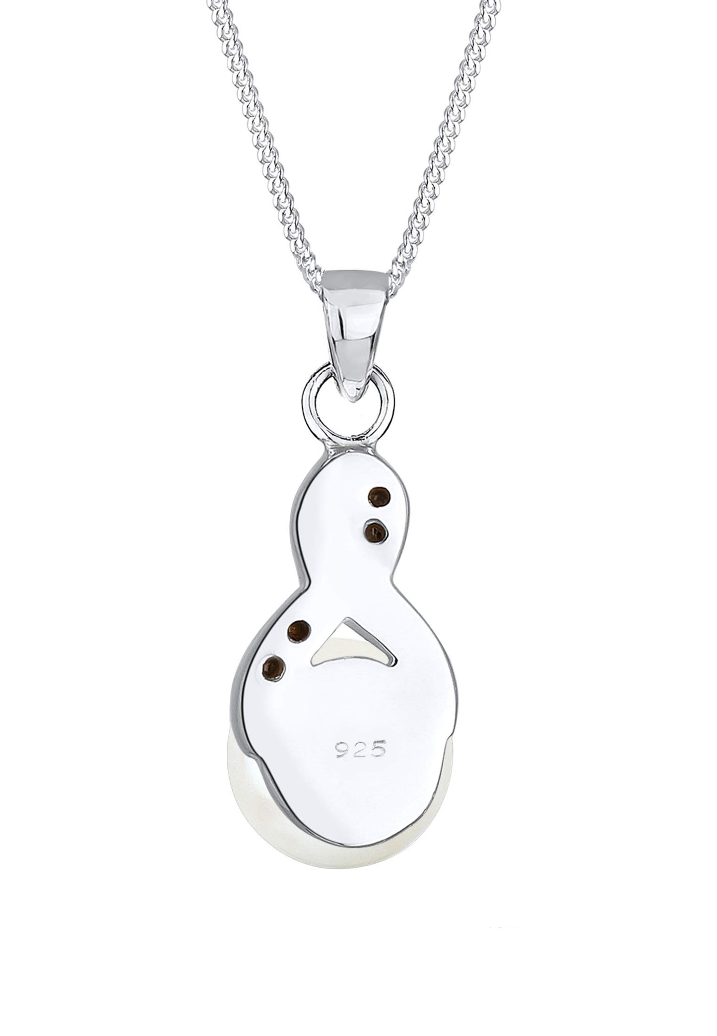 Elli Halskette Damen Infinity Elegant mit Süßwasserzuchtperle und Kristallen in 925 Sterling Silber