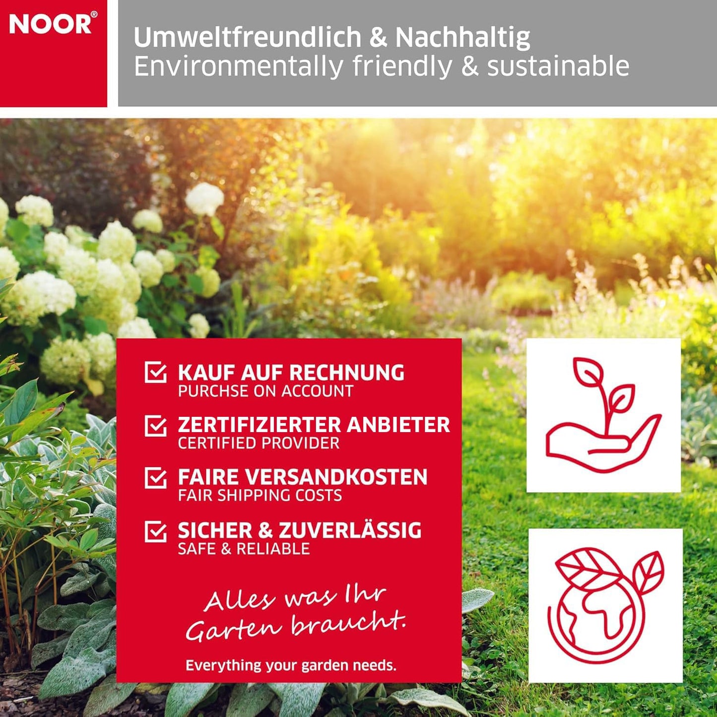 NOOR Seitenmarkise EXKLUSIV 200x350 cm Anthrazit - blickdichter Sichtschutz für Balkon, Terrasse & Garten - ausziehbarer Sonnenschutz/Windschutz inkl. Befestigungen - imprägniert und wasserabweisend