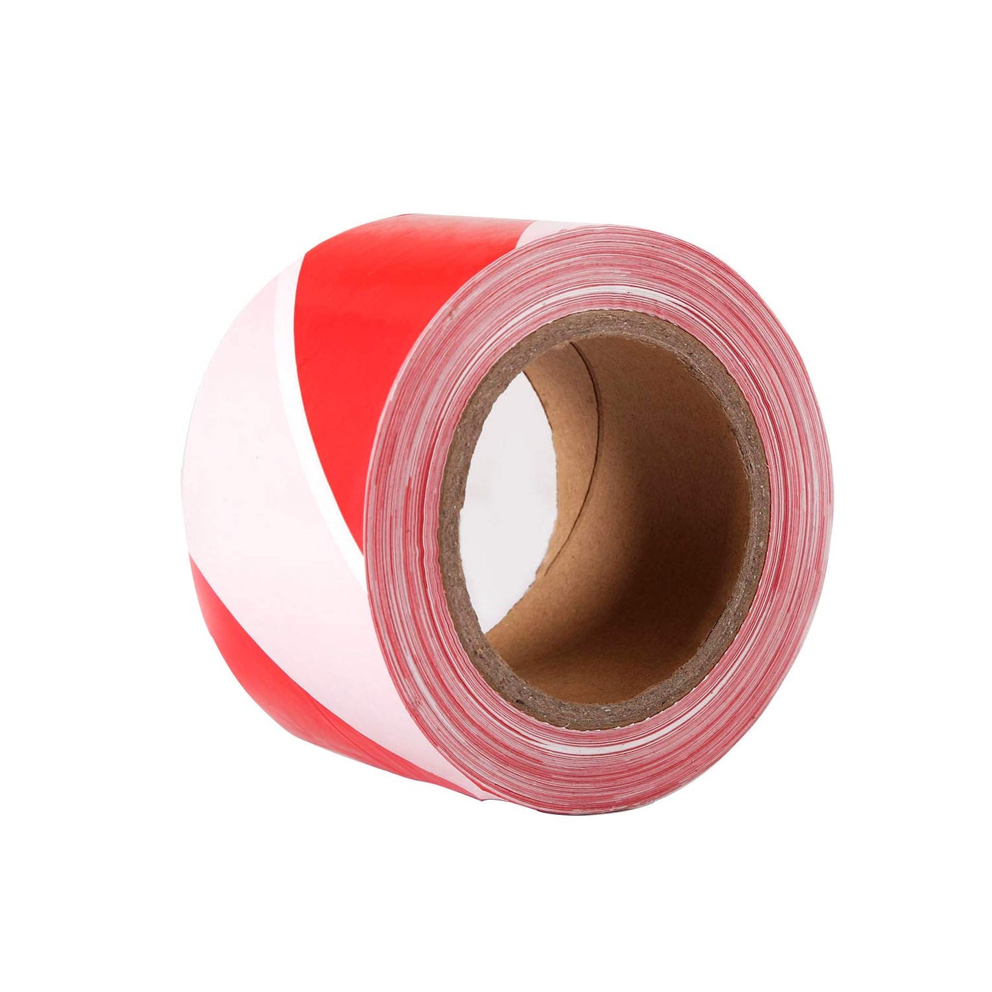 TopSoon Nicht-Adhäsives Polyethylen Warn Barrier Band 2.8inch x 660ft Rot und Weiß Gefahrenwarnband Klebeband für Gefahrenbau Polizei Tatort