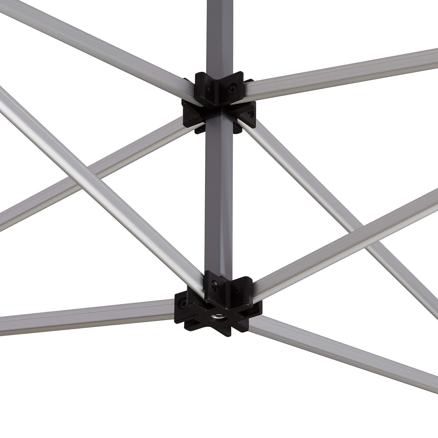 TOOLPORT Faltpavillon Faltzelt Pavillon 3x3m - 2 Seitenteile Aluminium 32mm Partyzelt 700N rot