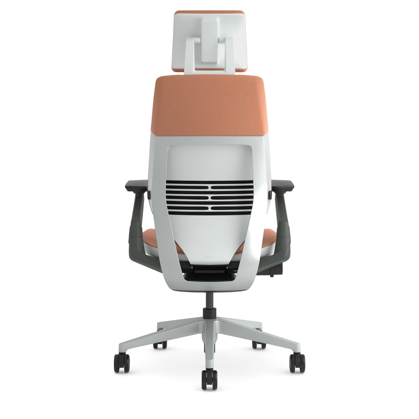 Steelcase Gesture Ergonomischer Bürostuhl mit 360° Armlehnen, 3D-Live Back Lumbalstütze, anpassbarer Kopfstütze Kaki