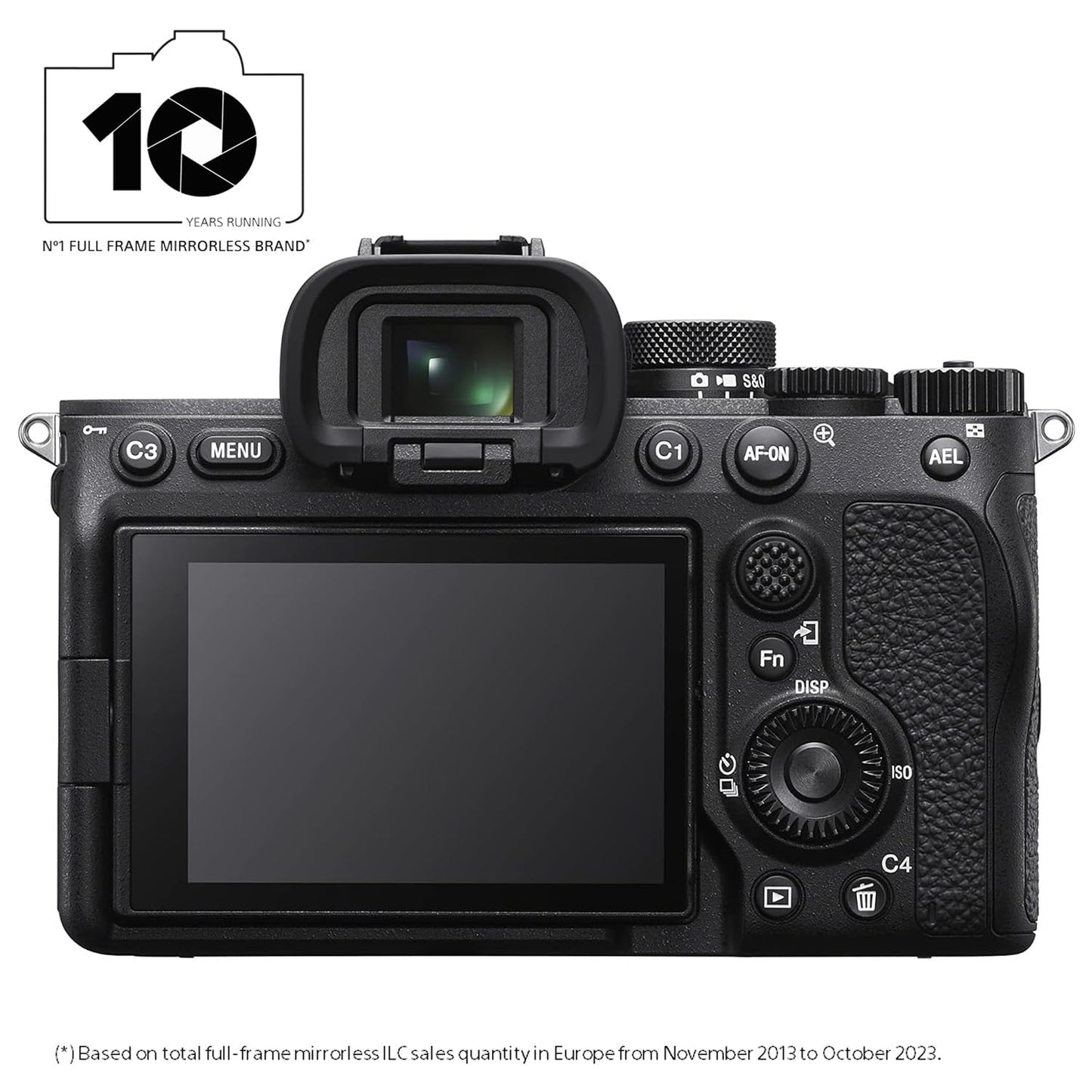 Sony Alpha 7 IV | Spiegellose Vollformatkamera für Experten (33 Megapixel, Echtzeitfokus, Burst mit 10 Bildern pro Sekunde, 4K 60p-Video, einstellbarer Voll-Touchscreen)