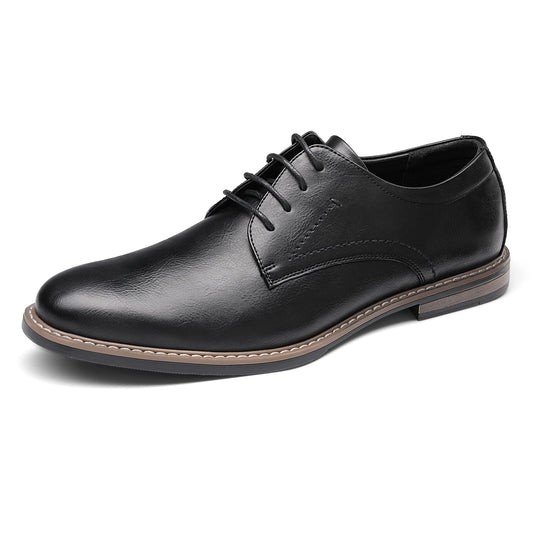 Bruno Marc Herren Anzugschuhe Klassischer Business Lederschuhe Schnürhalbschuhe Derby Oxfords Schuhe SCHWARZ 41 (EUR) SBOX2215M-E