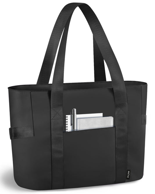 Prite Laptop-Tragetasche für Damen, wasserdichte Schultertasche mit 38,1 cm Computerfach für Arbeit, Schule, Reisen