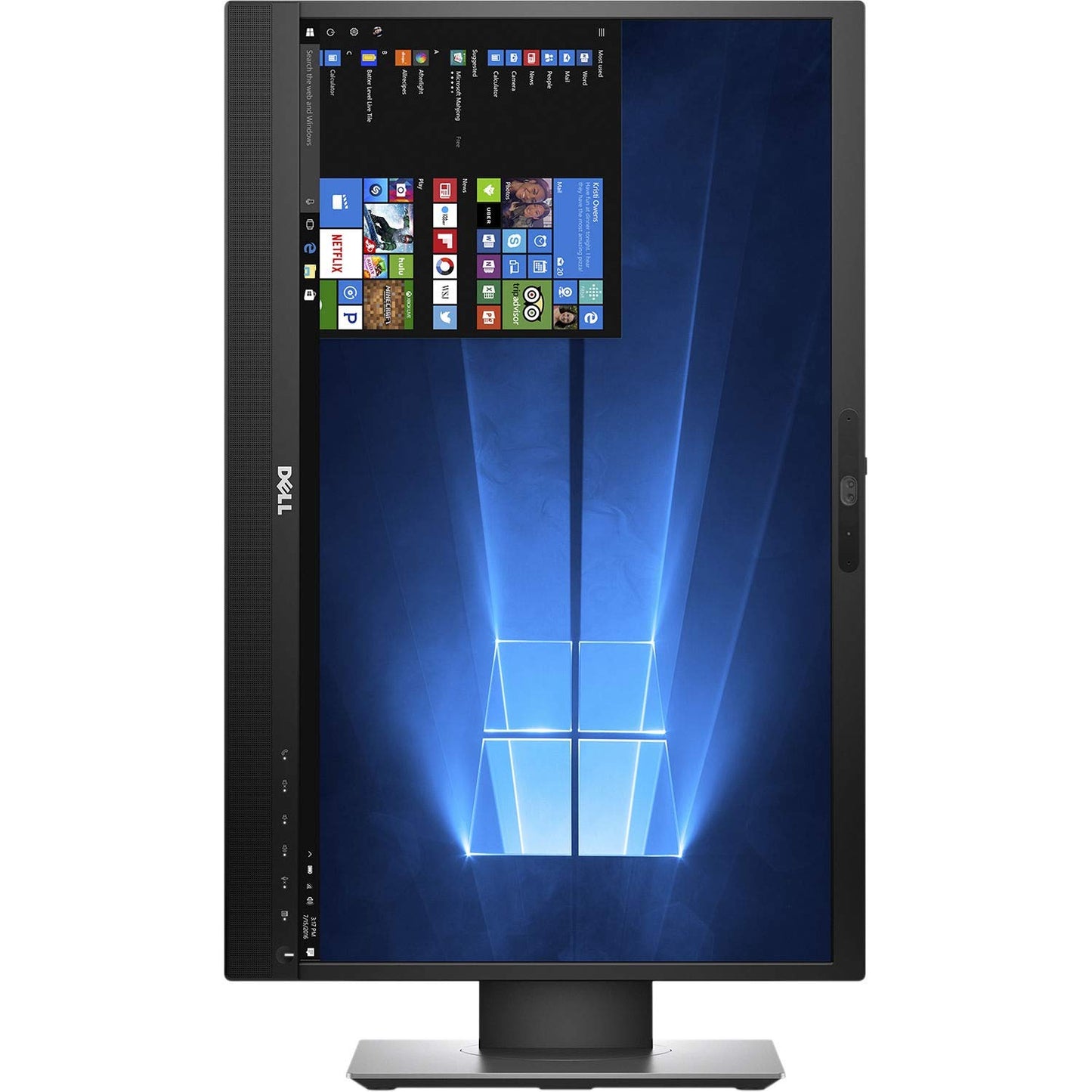 Dell 24IN Video Conferencing Monitor P2418HZ – 23,8 Zoll Full HD Display, Integrierte Webcam, Mikrofon und Lautsprecher, Ergonomisches Design