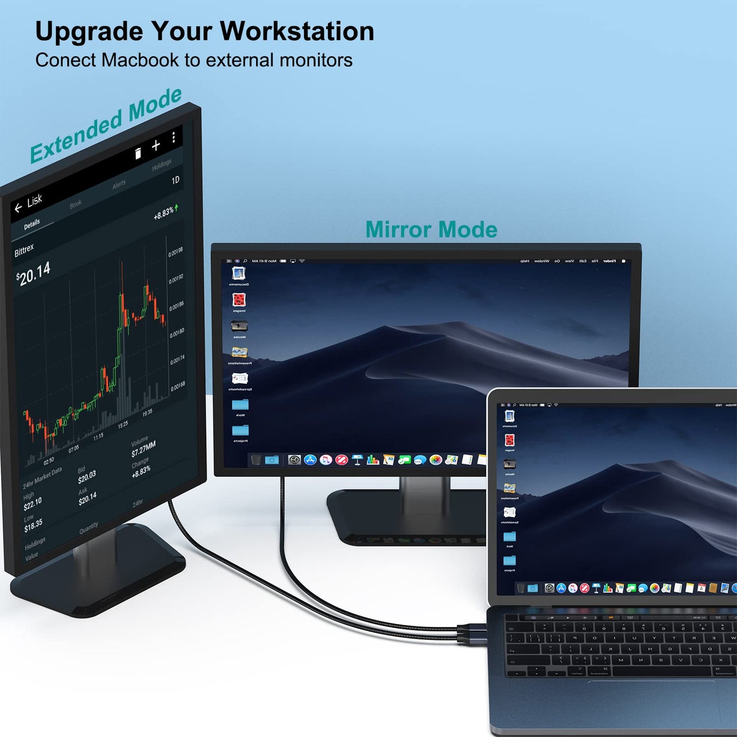 BENFEI USB C auf DisplayPort Kabel 0,9M (4K@144Hz/120Hz/60HZ, 2K@240Hz/144Hz), USB Typ C (Thunderbolt 5/4/3) zu DisplayPort Kabel für iPhone 15 Pro/Max MacBook Pro/Air 2023 iPad Pro iMac S23 XPS 17