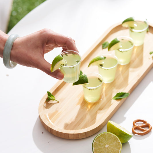 MATANA 300 Shotgläser Plastik, Schnapsgläser (3cl) - Shot Becher, Schnapsbecher, Plastik Pinnchen, Schnaps Becher, Shotbecher - Party Zubehör - Stabil & Mehrweg