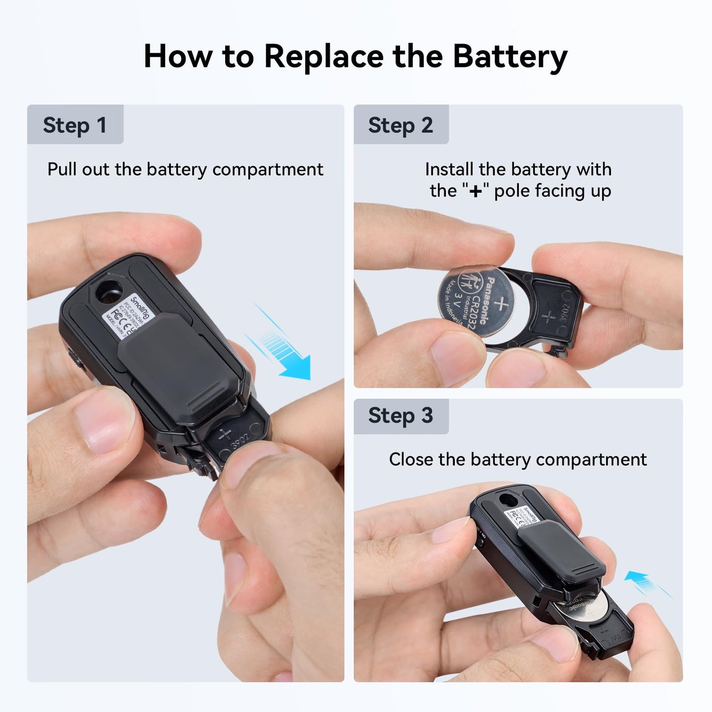 SMALLRIG Drahtlose Fernbedienung für Sony für Canon für Nikon Kamera, für A7RV, A7RIV, A7RIII, A7SIII, A7III, A6700, FX3, A7C, A7CR, A7CII, ZV-E10 II, ZV-E10, R5, R5II, R6, Z50, Zfc, Z30-3902