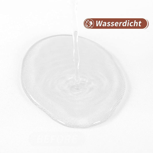 2er-Set Stretch Stehtisch Husse für Bistrotisch Weiße Ø 80-85 cm Wasserdicht und Schmutzabweisend Spandex Stretch Tischdecke mit Rock Für Hochzeit Geburtstagsfeier Bankett und Bistrotische(80×110cm)