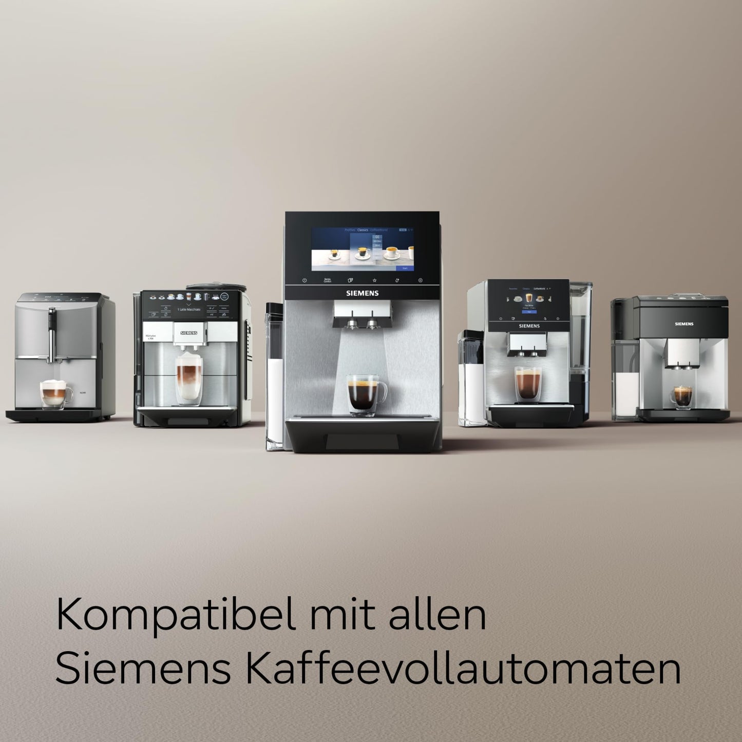 Siemens BRITA Intenza Wasserfilter TZ70033A,verringert den Kalkgehalt des Wassers,reduziert geschmacksstörende Stoffe,für Kaffeevollautomaten der EQ.Serie & Einbauvollautomaten,weiß,3 Stück(1er Pack)