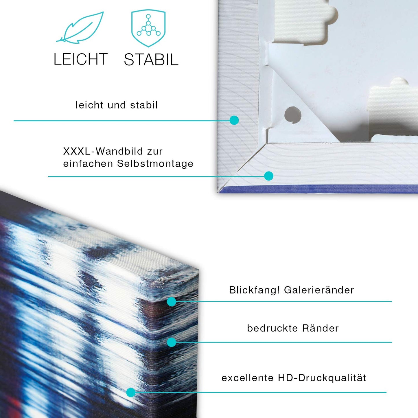 murando Wandbild Mega XXXL FensterblickEinteiliger XXL-Format Kunstdruck zur Selbstmontage Leinwandbilder moderne Bilder DIY Wanddekoration Wohnung Deko Landschaft c-C-0374-ak-e