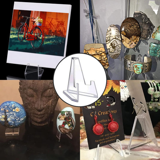 25 Stück Kartenständer für Sammelkarten Kartenständer Pokemon Karten Ständer Münzen Halterung Acryl Ständer für Karten Kunststoff Staffeleien, zum Anzeigen Münzen, Taschenuhren, Medaillen