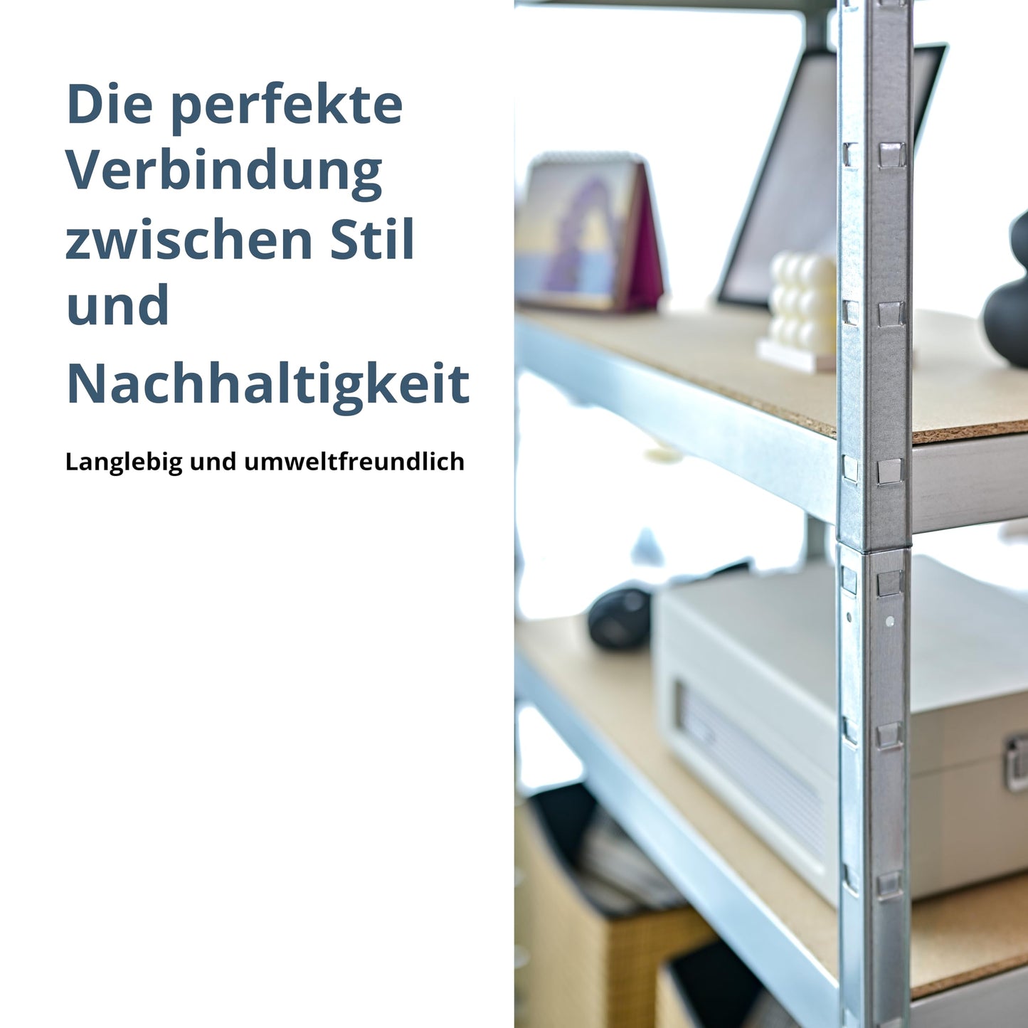 SCHULTE Regalwelt Schwerlastregal mit 5 Ebenen, 180x160x60 cm (HxBxT), Traglast pro Ebene ca. 250 Kg, verzinkt, Lagerregal, Kellerregal, Werkstattregal, Steckregal