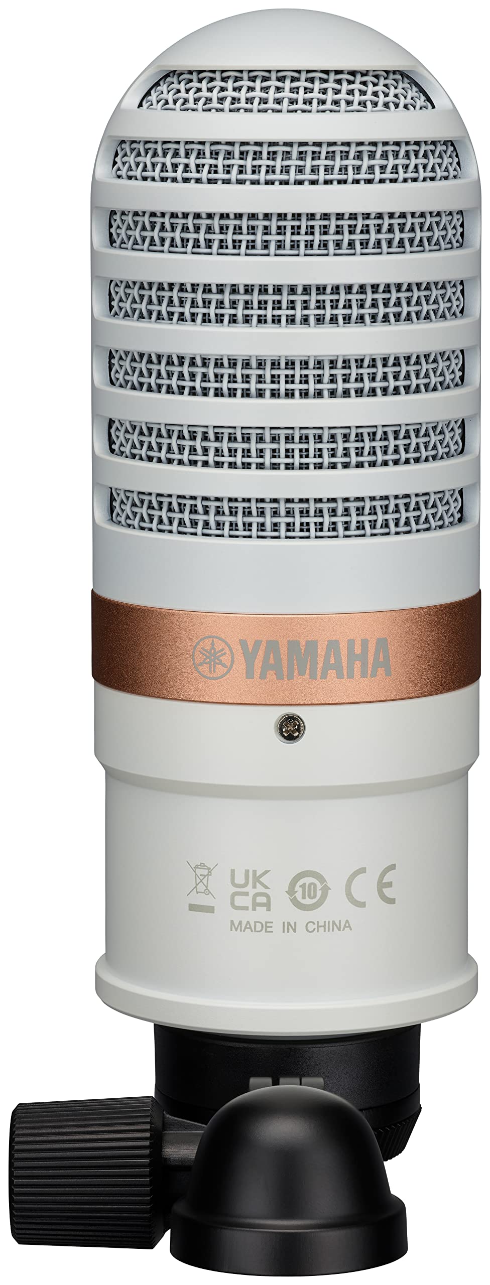 Yamaha YCM01 Kondensatormikrofon in Studioqualität – Hochauflösendes Audio-Streaming, Aufnahme und Wiedergabe, XLR-Anschluss – In Weiß