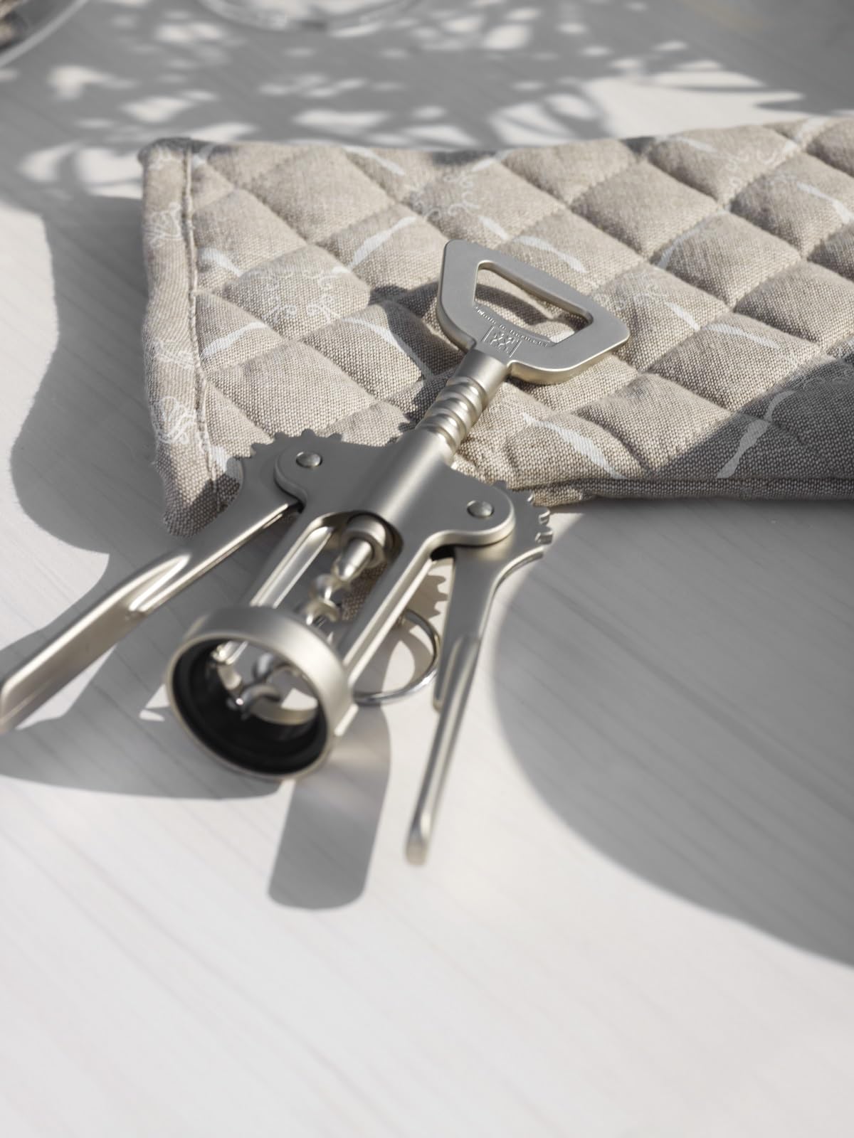 ZWILLING Sommelier Doppelheber-Korkenzieher, 20 cm, silber [Made in Germany]