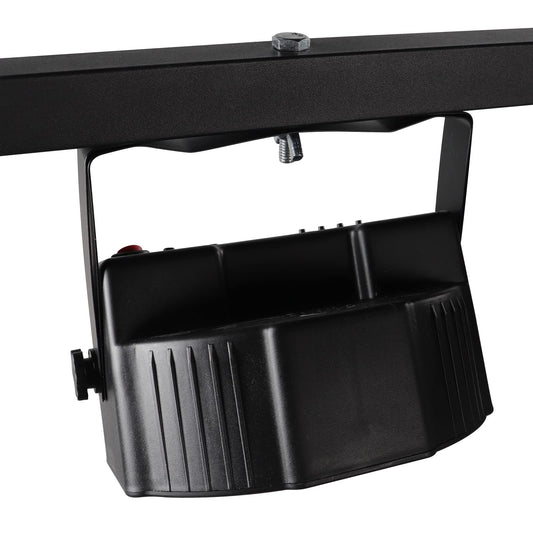 U`King Lichtstativ mit 950 mm Quertraverse, T-Bar Traverse mit Stabiles Stativ für Installieren Sie 4 pcs Scheinwerfer Par/Moving Heads, Höhe verstellbar, Höchstlast 30 KG