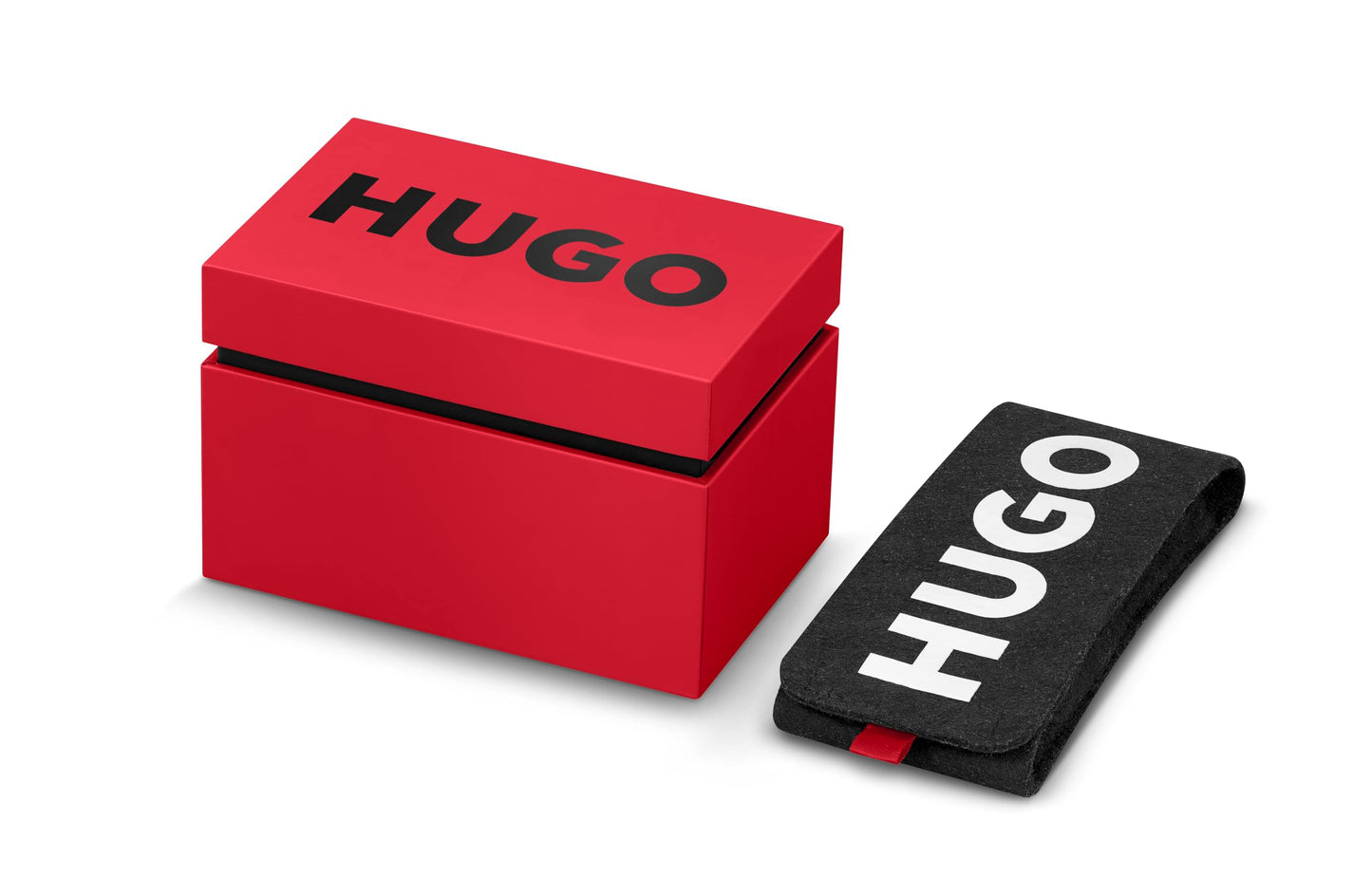 HUGO Analog Quarzuhr für Herren #Smash Kollektion mit Silbernes Edelstahl-Mesh-Gliederarmband oder Lederarmband