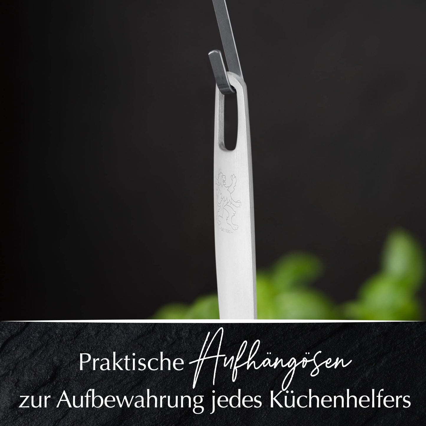 Stanley Rogers – Fleischgabel aus rostfreiem Edelstahl – Grillgabel für Fleisch in satinierter Optik – Spülmaschinenfestes Küchen Zubehör