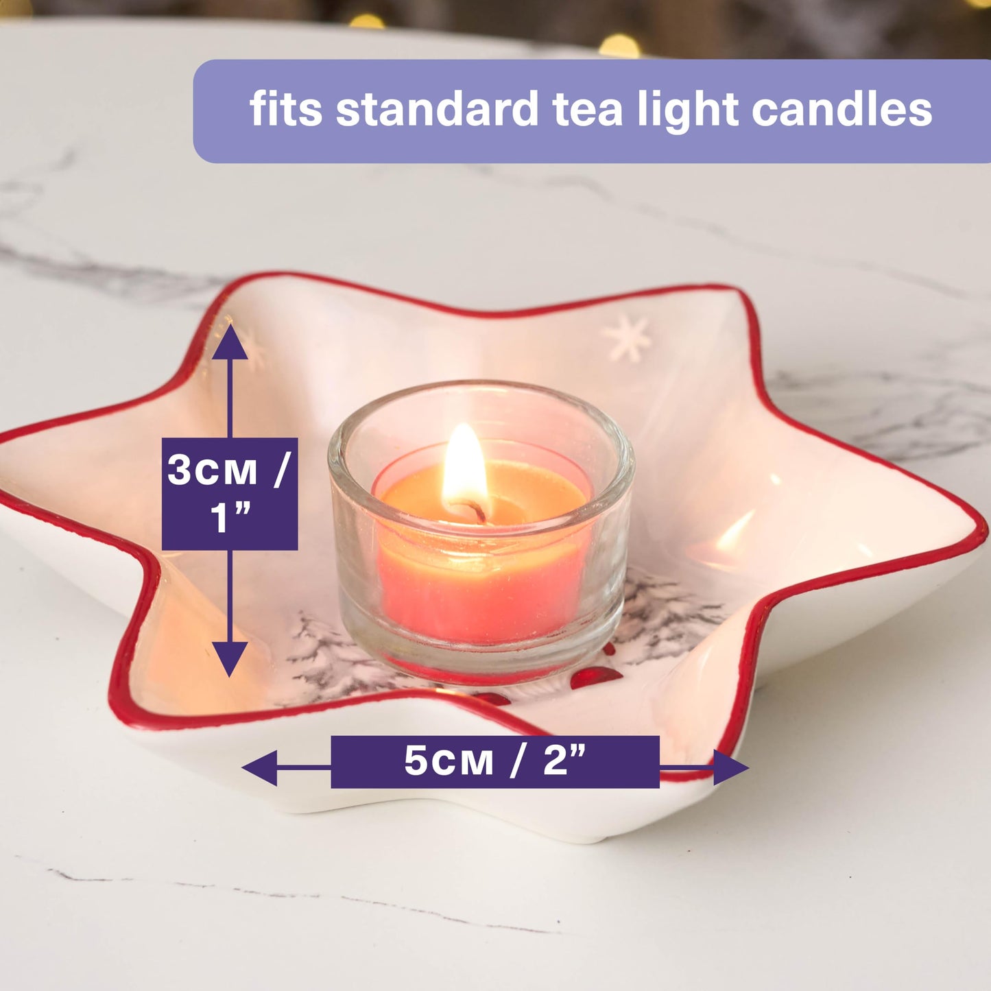 MATANA – 24 Elegante Teelichthalter - Teelichter Glas für Zuhause, 5cm Teelichthalter, Klar Teelichtgläser - Kerzenglas für Hochzeit, Dekorativ Kerzenglas, Teelicht Gläser für Standard-Teelichter