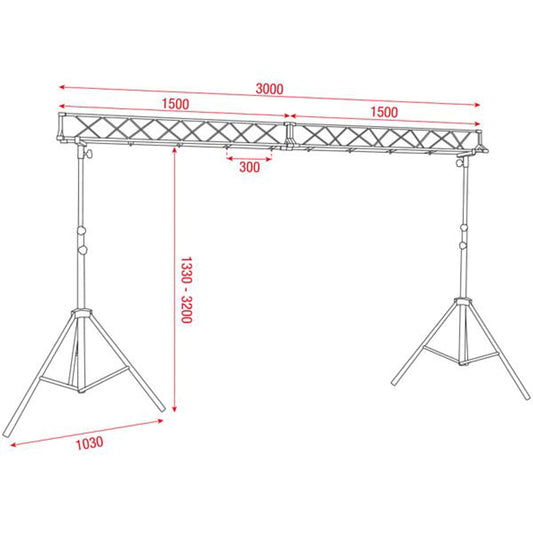 Showtec LIGHT BRIDGE SET