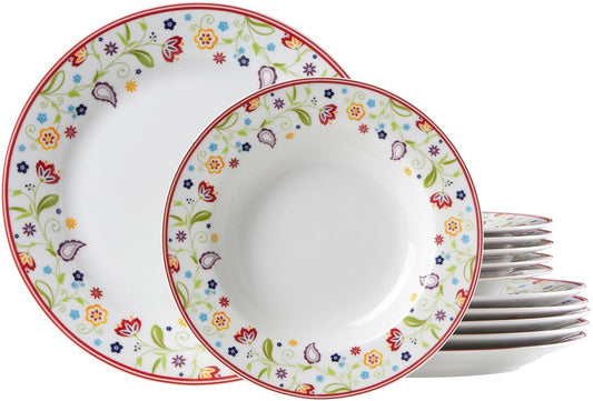 Ritzenhoff & Breker Tafelservice Doppio Shanti, 12-teilig