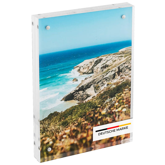 HMF 46972 Magnetischer Bilderrahmen aus Acrylglas | 10 x 15 cm | Transparent