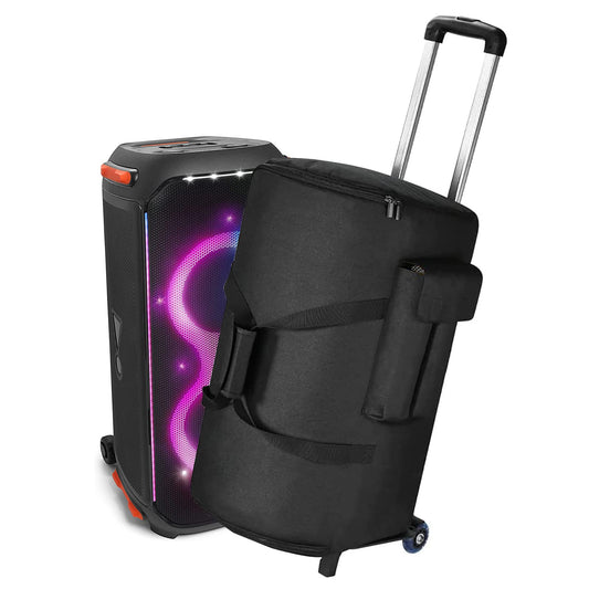 Hzycwgone Trolley-Tasche Tragetasche für JBL Partybox 110/Club 120 Tragbarer Partylautsprecher & für Sony SRS-XP500/SRS-XV500 Drahtloser Tragbarer Lautsprecher (Schwarz)