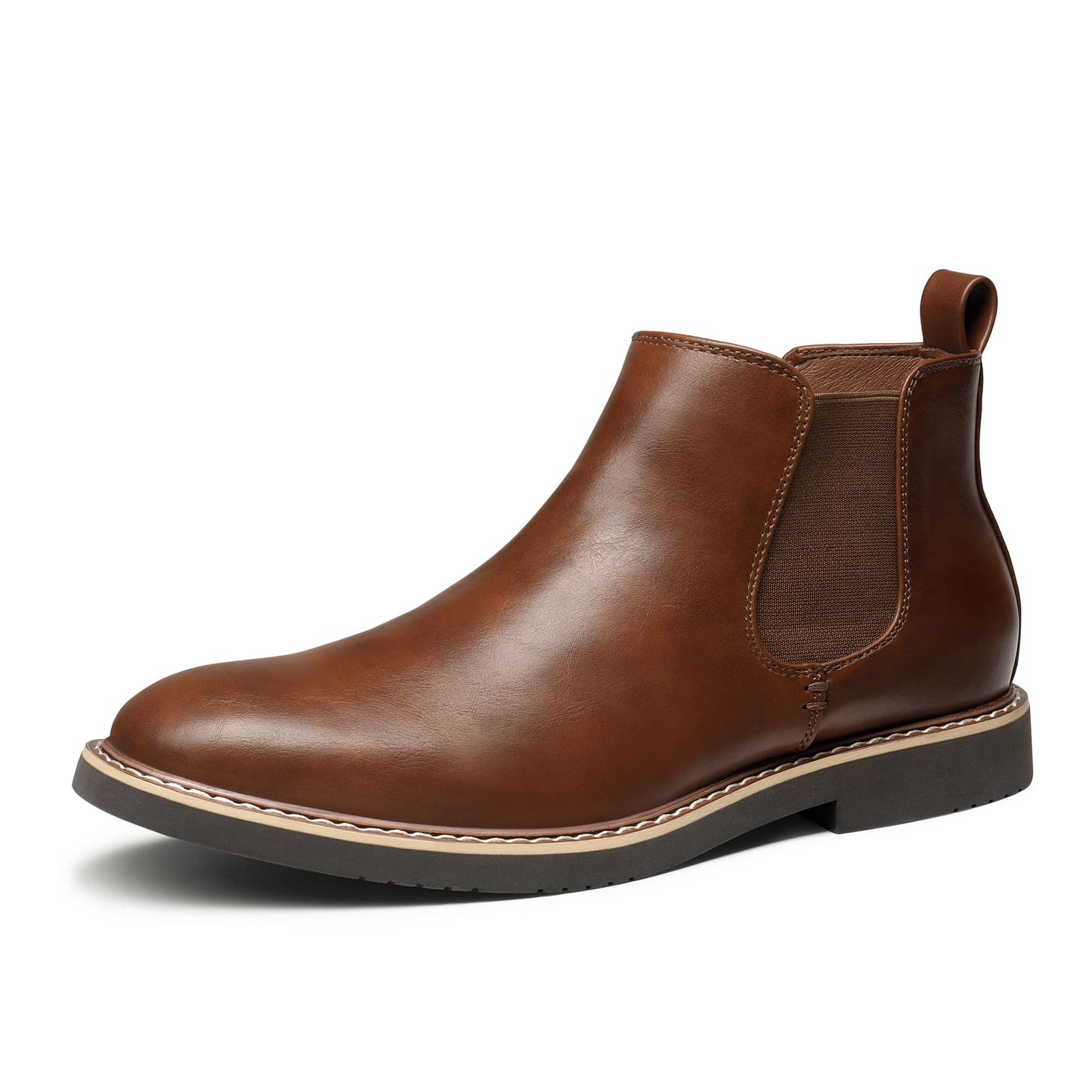 Bruno Marc Herren Stiefel Chelsea Boots Stiefeletten Stiefel BRAUN SBBO2218M-E Größe 47 (EUR)