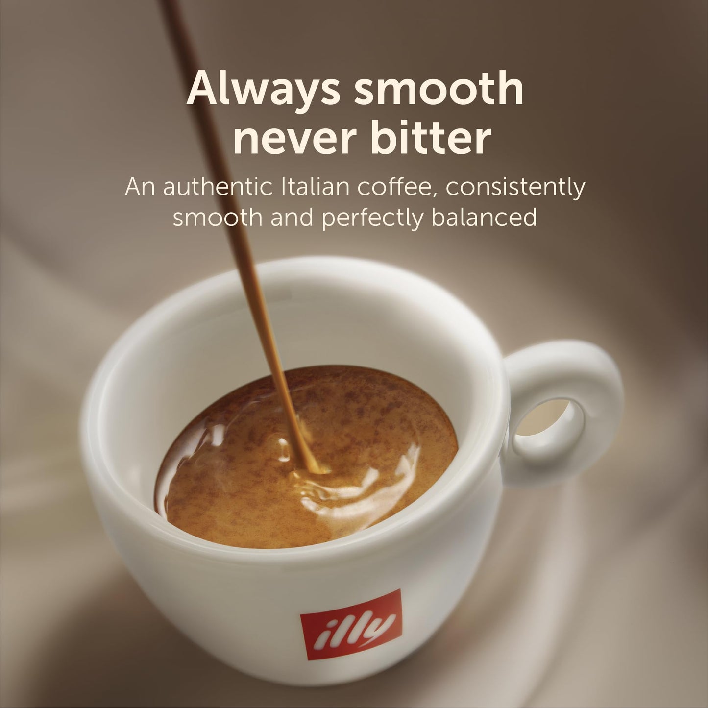 illy Kaffee, Classico Gemahlener Kaffee, mittlere Röstung, 100% Arabica-Kaffeebohnen, 250 g