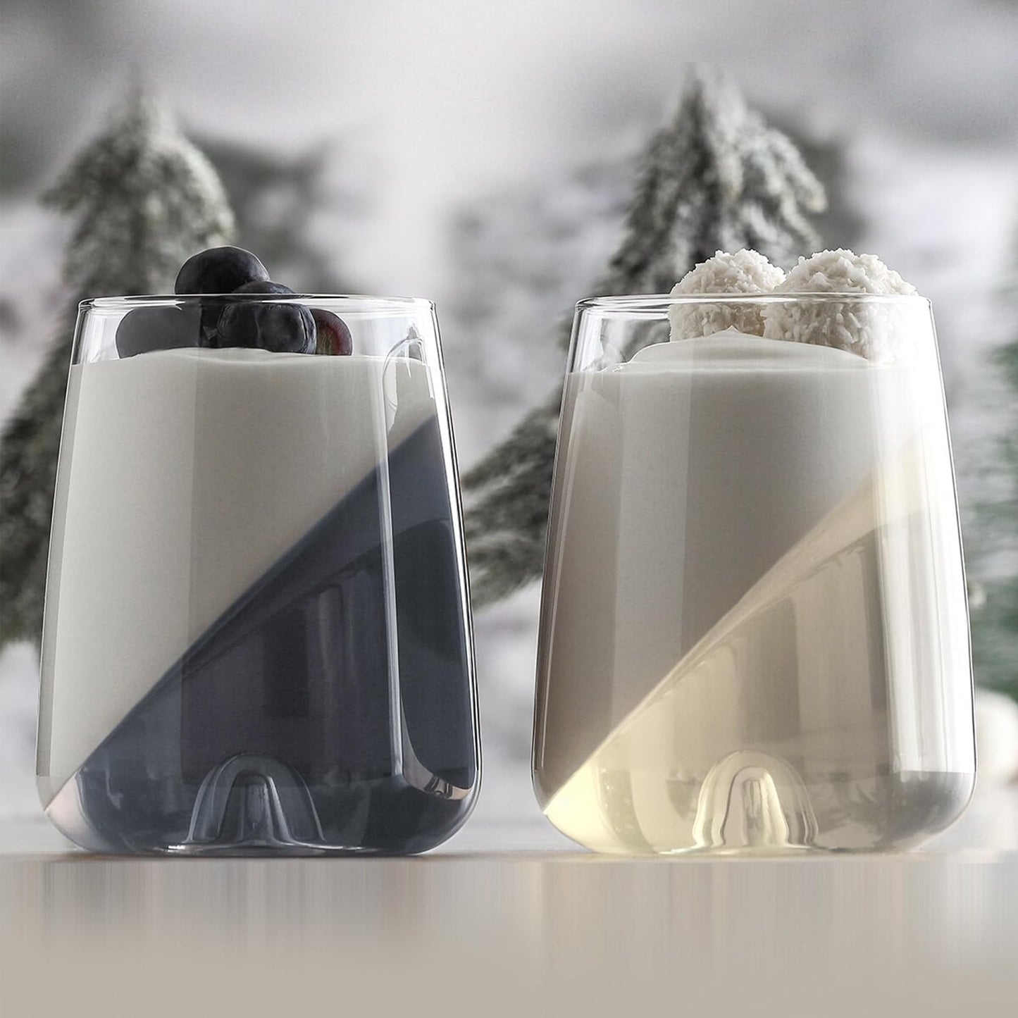 NORDIC SCHILLER Moderne Trinkgläser Groß 475ml, 6er Set%100 BLEI FREI Weinglas, Wassergläser Spülmaschinenfest Coktailgläser Wasserglas Groß Weingläser, Trinkglas Water Glasses Caipirinha Gläser Groß