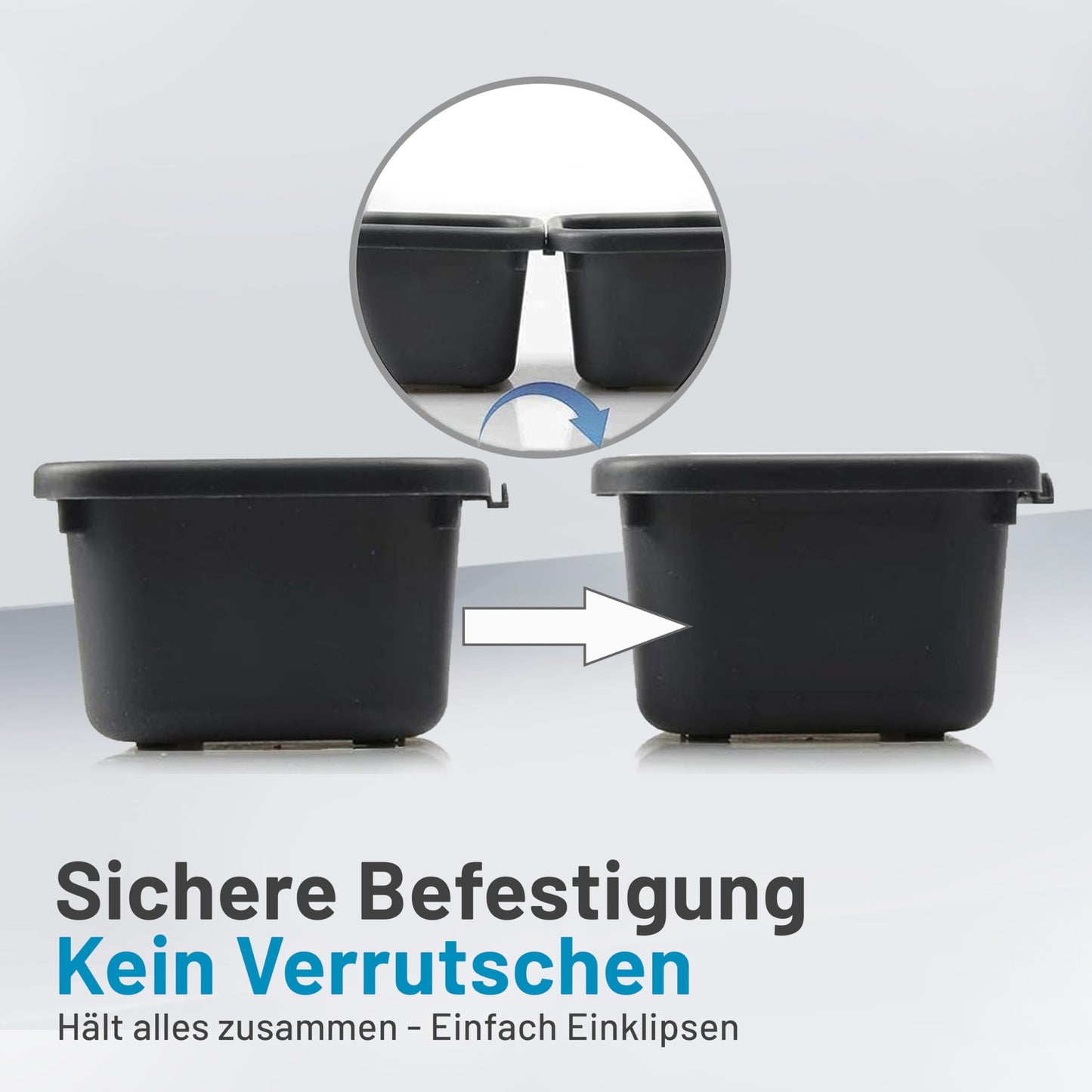 Optiwerk Schubladen Organizer, Pastellgrün, Organizer Schublade, Drawer Organizer, Make Up Organizer Schublade Schrank Organizer Bad, Badezimmer Organizer Box, Schminktisch Organizer, Ordnungsboxen