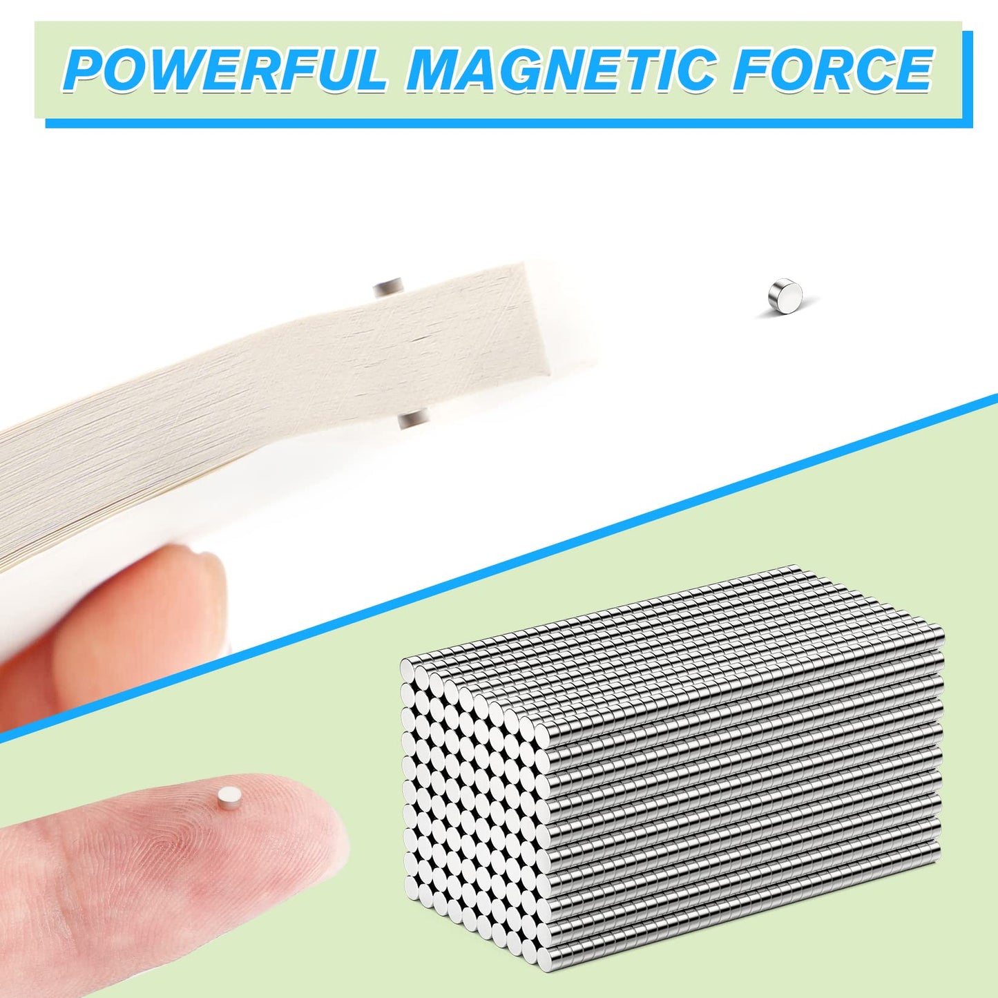 FINDMAG 50 Stück 2 mm x 1 mm Kleine Magnete Stark, Kühlschrankmagnete, Mini Magnete Pinnwand, Starke Magnete für Magnettafel, Magnete Kühlschrank, Whiteboard Magnete für Handwerk, Zuhause, Büro, Fotos