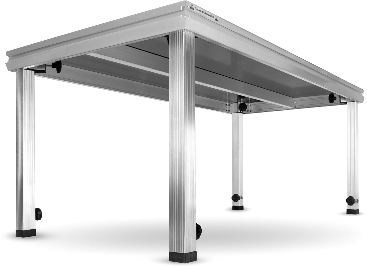 Bullstage Bühnenpodest TourDeck MKII outdoor 2x1m Hexa schwarz
