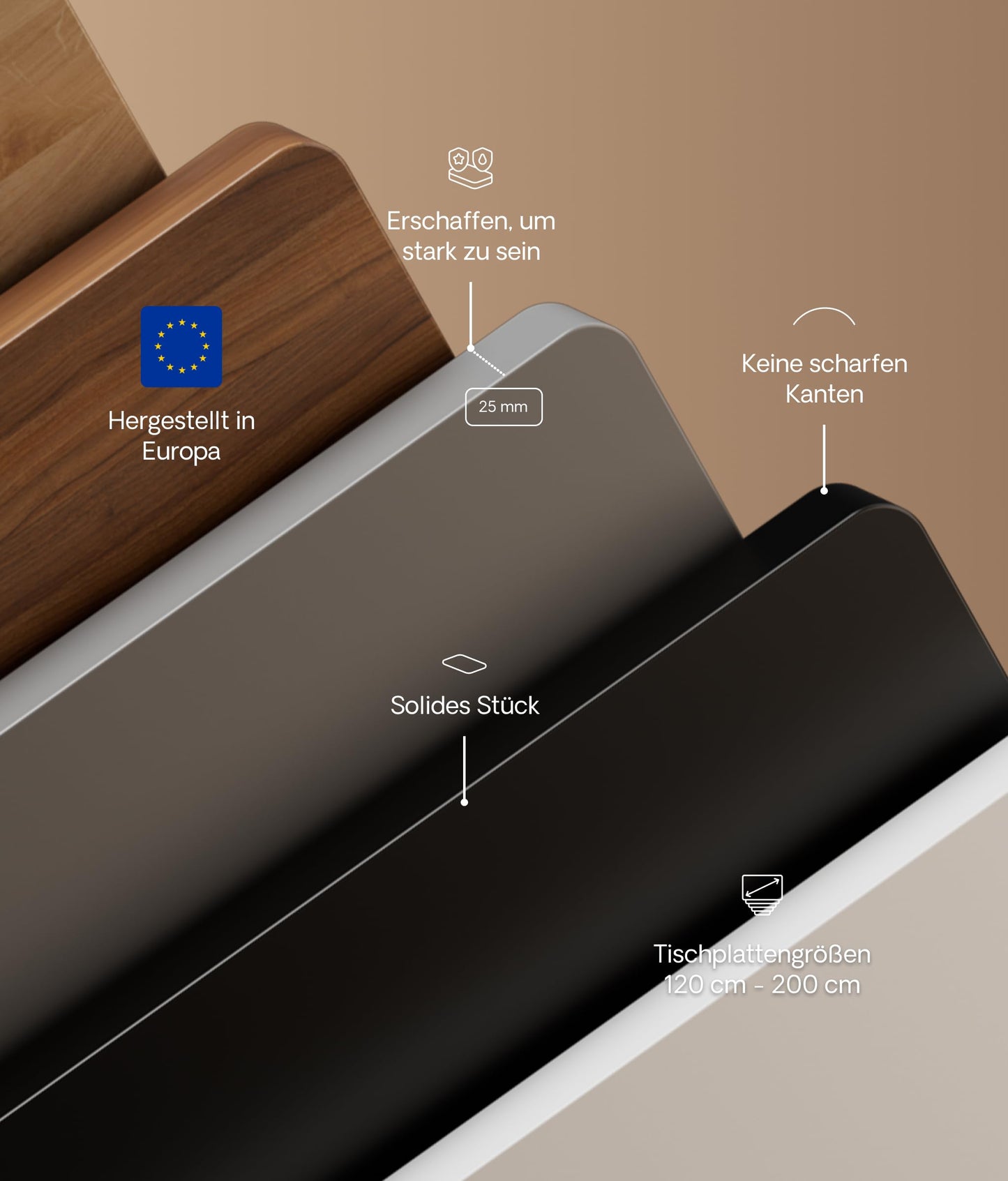 Desktronic Höhenverstellbarer Schreibtisch (160x80cm) - Schreibtisch Höhenverstellbar Elektrisch mit Flüsterleisem Dual-Motor & Touchscreen - Hohe Tragfähigkeit - Stehtisch HomePro