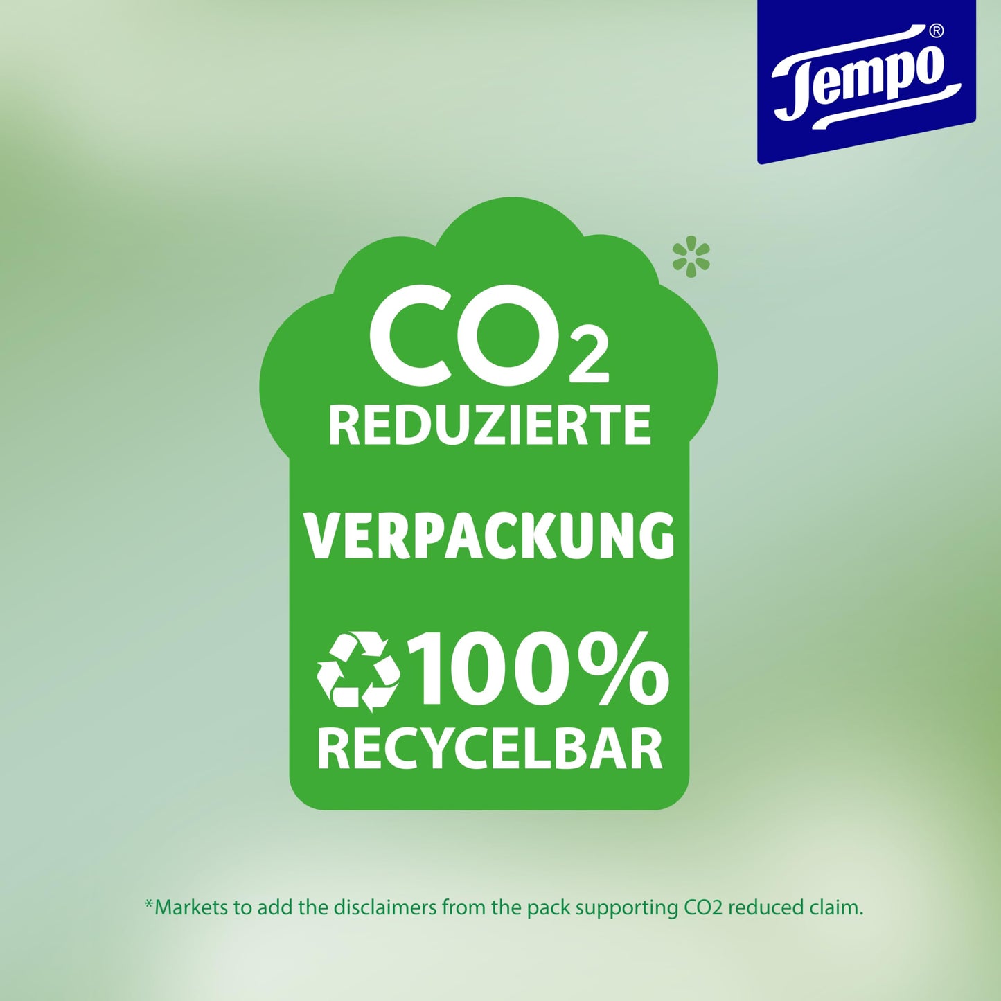 Tempo Toilettenpapier, feucht, sanftundsensitiv Trio-Pack (18 Packungen x je 42 Blatt), Großpackung, 1 kg
