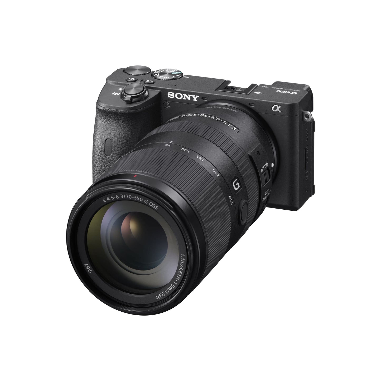 Sony E 70-350mm f/4.5-6.3 G OSS | APS-C, Super-Telezoom-Objektiv (SEL70350G)