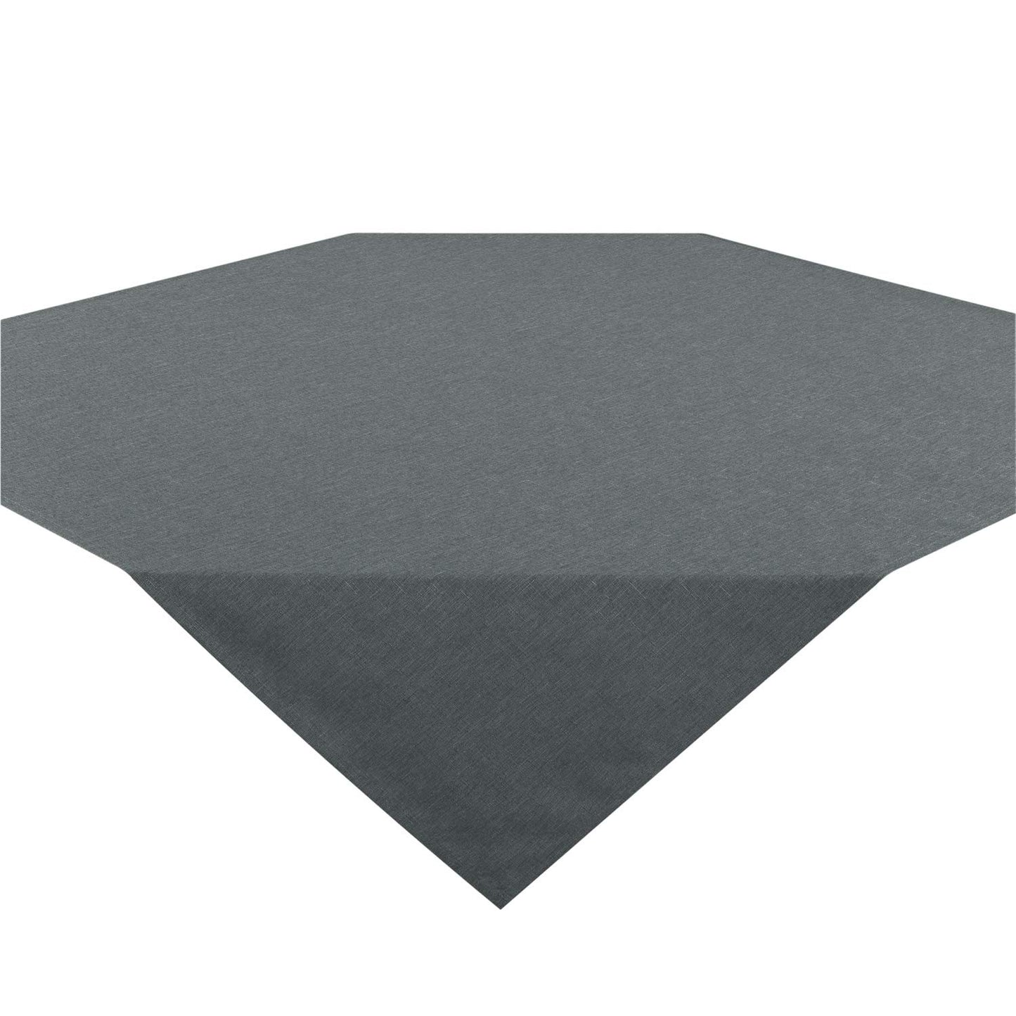 Tischdecke Wien, Moderne und fleckabweisende Mitteldecke für das ganze Jahr, anthrazit, 85x85 cm
