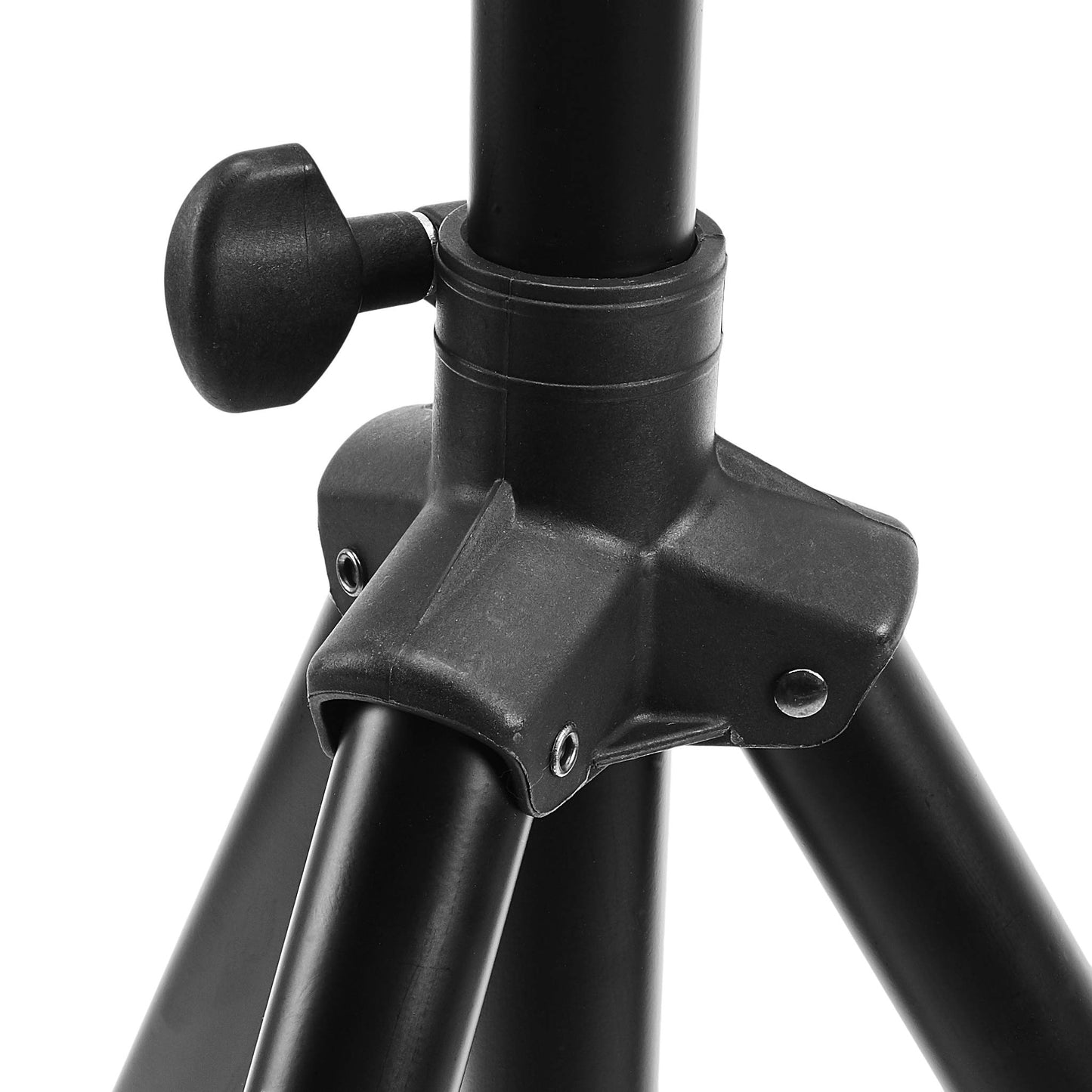 Amazon Basics - Verstellbarer Lautsprecherständer - 120 cm bis 200 cm Stahl, Schwarz