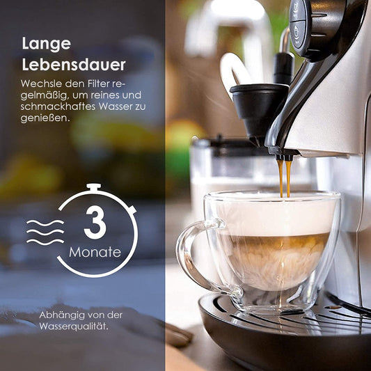 Waterdrop Ersatzwasserfilter für Philips® AquaClean® CA6903/10 CA6903/22, Kompatibel mit Saeco® und Philips® Kaffeevollautomaten, TÜV SÜD Zertifiziert, Reduzieren PFAS, PFOA/PFOS (6)
