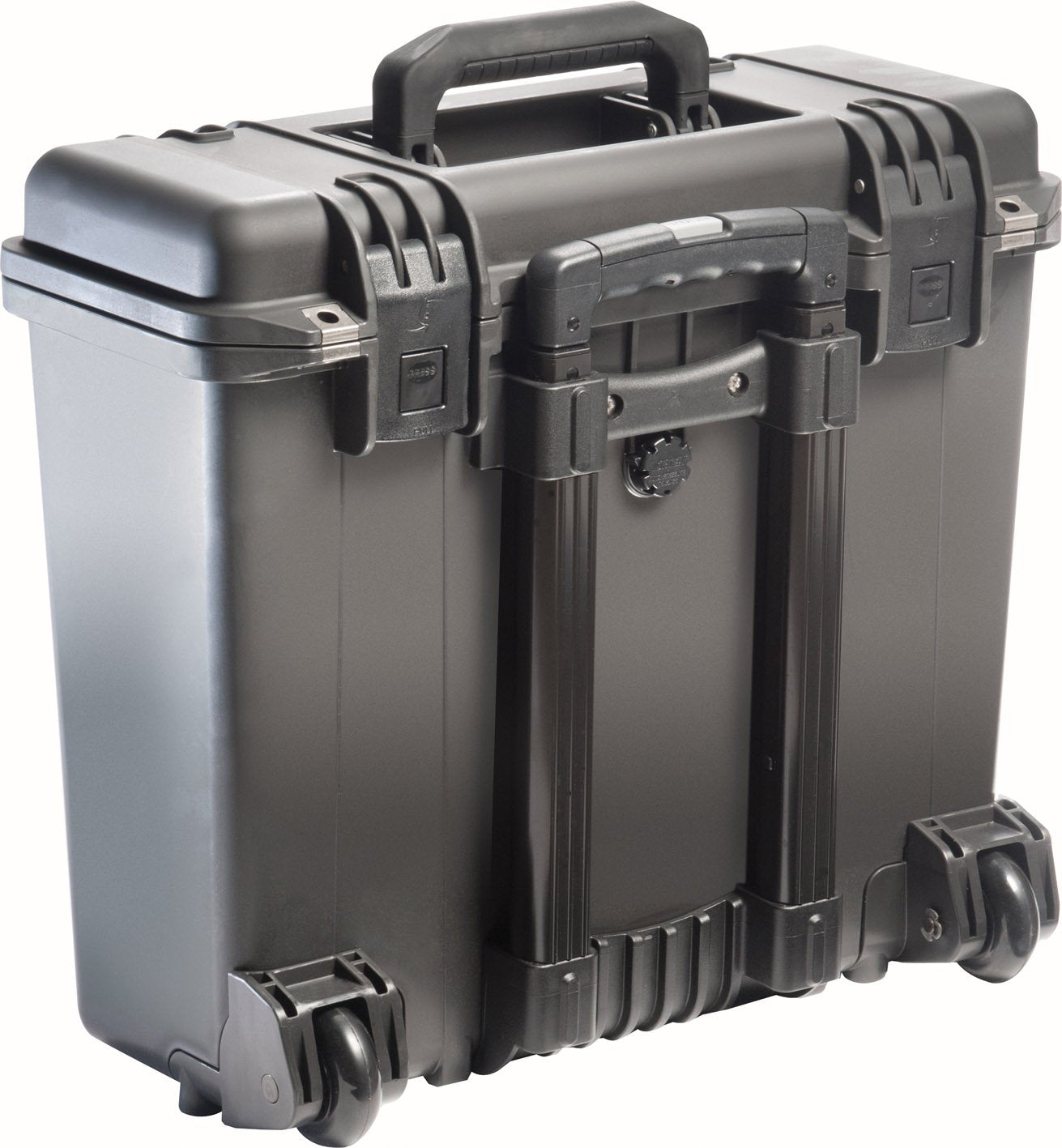PELI Storm IM2435 Wasserdichter Top Loader Koffer mit Teleskopgriff, Wasser- und Staubdicht, 29L Volumen, Mit Schaumstoffeinlage (Anpassbar), Schwarz