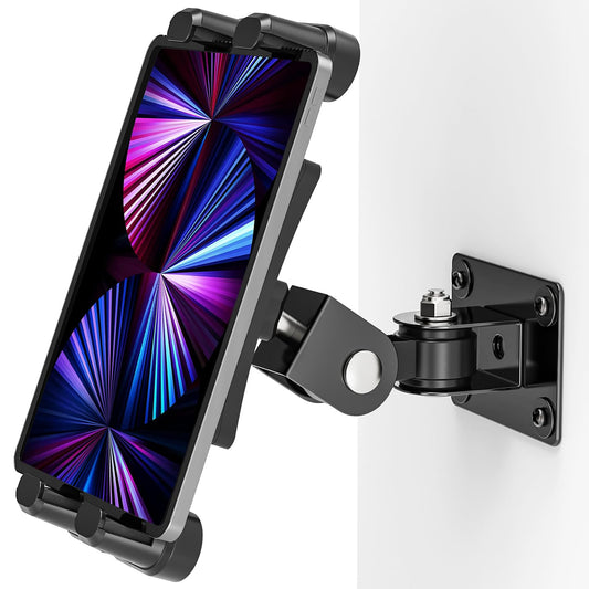 Tablet Wandhalterung,360 Grad Drehbare Tablet Halterungwand,iPad Wandhalterung für Küche,Schlafzimmer,Tablet Halterung für iPad/iPad mini,Samsung Galaxy Tab und Alle mit 4,7-12.9 Zoll Bildschirm