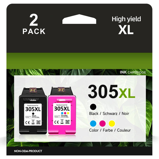 305XL Druckerpatronen für Druckerpatronen HP 305 Ersatz für HP 305 Druckerpatronen für HP DeskJet 2700 2710 2720e 2722e 4110e Deskjet Plus 4100 4130e Envy 6000 6010e 6020e 6030e Envy Pro 6400 6420