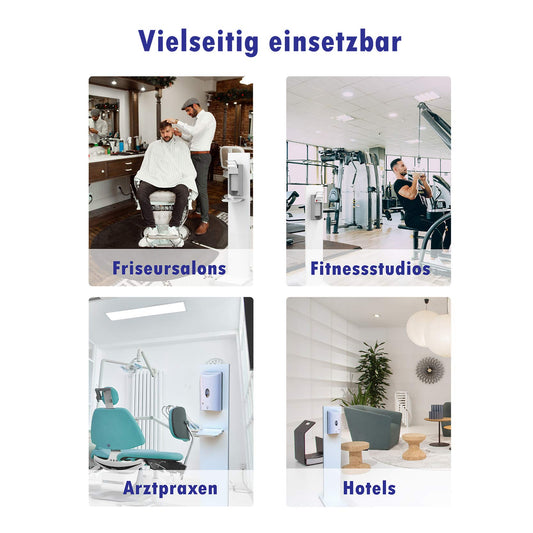 medimObil Desinfektionssäule rustikal Desinfektionsstation Hygienesäule Landhausstil Desinfektionsmittelspender stehend 500ml