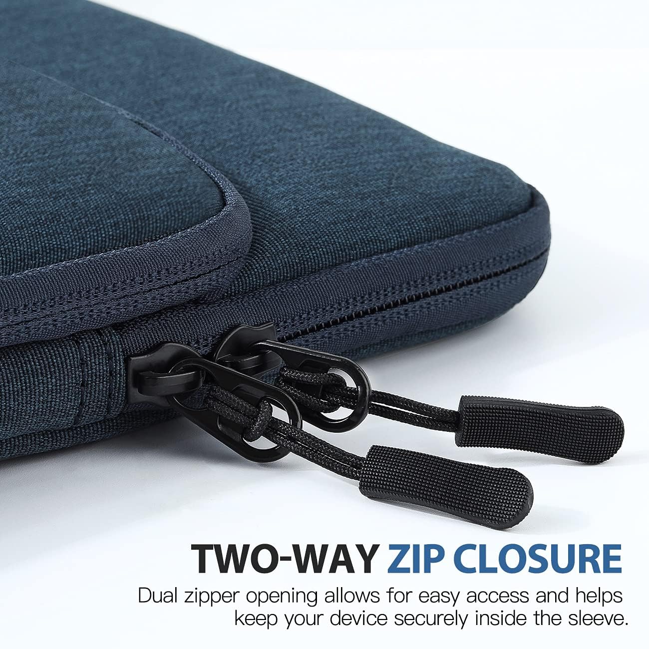 TiMOVO 8-9 Zoll Tablet Tasche für das Neue iPad mini 7 (A17 Pro, 2024), iPad mini 6 (8,3-Zoll, 2021), iPad mini 5/4/3/2/1, Schutztasche mit Mehreren Fächern, Indigo
