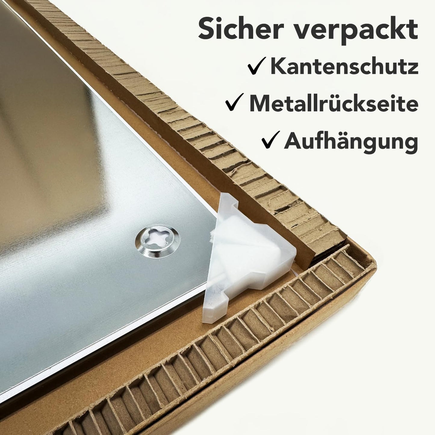 Premium Magnettafel aus Glas, Whiteboard rahmenlos, Pinnwand magnetisch, Glastafel inkl. 5 Magnete, Magnetwand beschreibbar, Wandtafel, Memoboard (120 x180 cm)