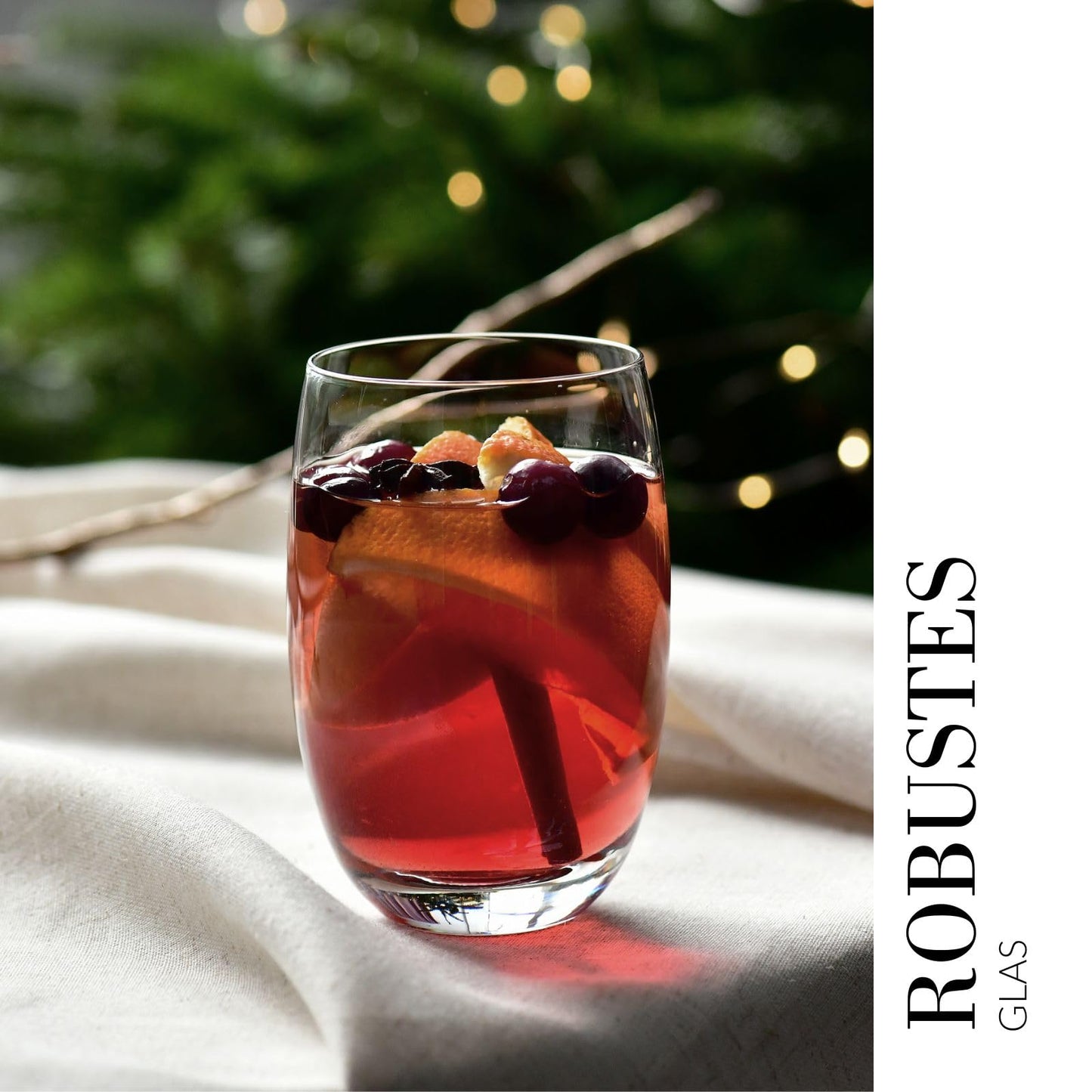 Krosno - Gin & Tonic Gläser Wassergläser 6er Set, 360 ml Elite Kollektion - Kristallglas Saftgläser Allroundgläser Mocktailgläser Cocktailgläser Trinkgläser Glass Brandy Cognac - Spülmaschinenfest